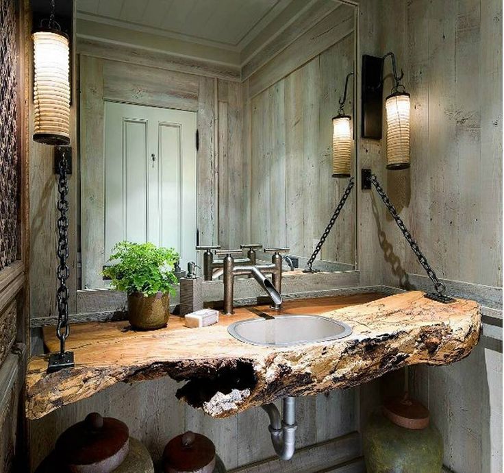 Rustic-bathroom-sink-ideas