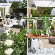 Simple white and green color scheme with casual atmosphere for entertaining and relaxing 2