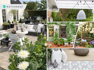 Simple white and green color scheme with casual atmosphere for entertaining and relaxing 2