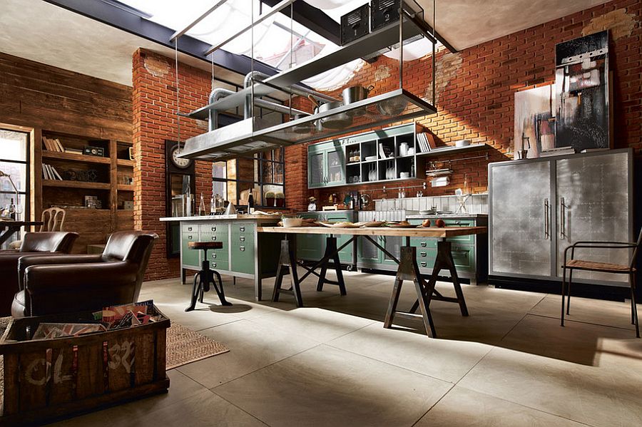 Skylight-brings-natural-light-into-the-custom-luxury-kitchen