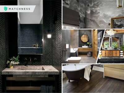 Striking black bathroom ideas to create intimate and chic environment 2