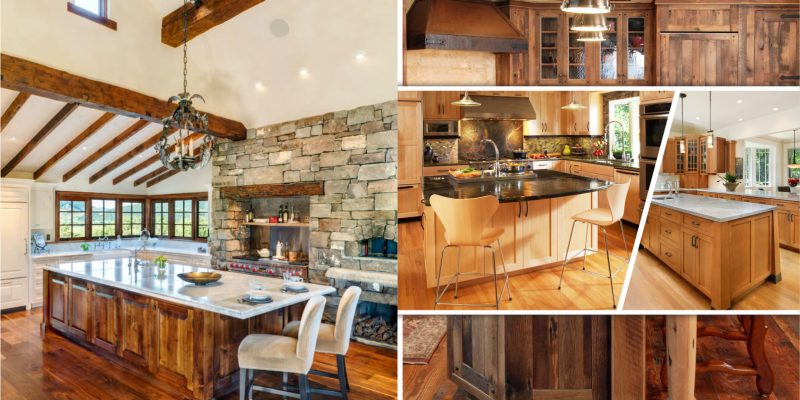 Wood-tones for your kitchen decoration 2