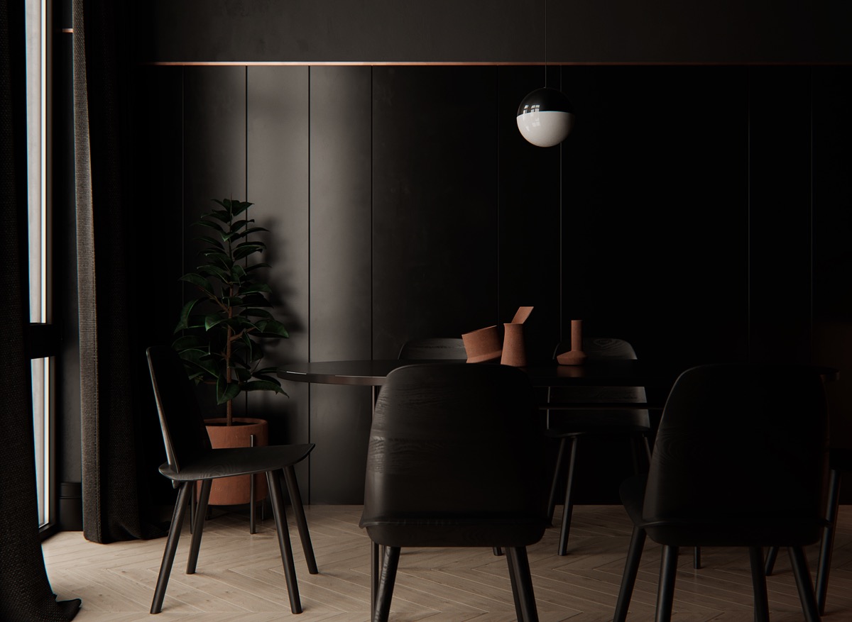 Black-dining-set