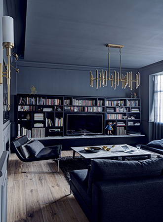 Dark-basement-ideas-lighting