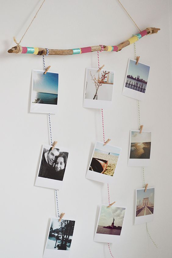 Diy-branches-photo-wall-hanger