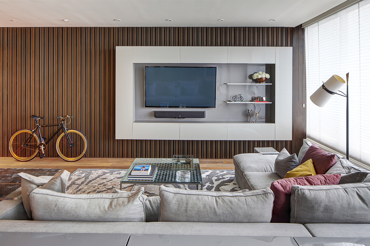 Orange-pinstripe-living-room