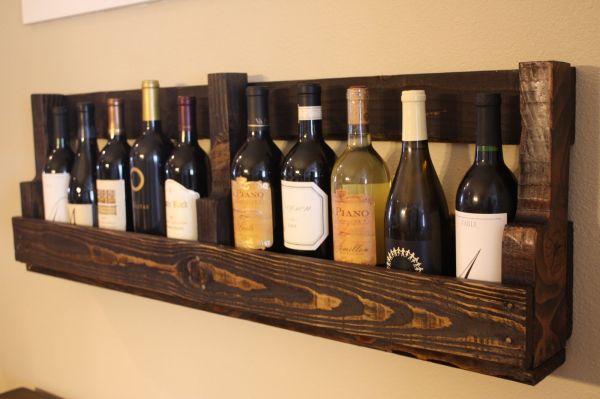 Pallet-wine-rack