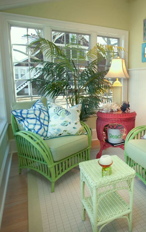 Sun-porch-rattan