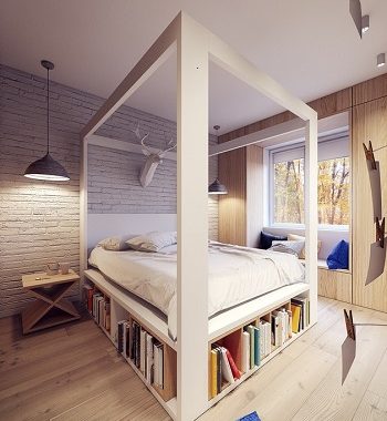 Extravagant Yet Elegant Modern Wooden Bed Design To Make You Feel Back-To-Nature