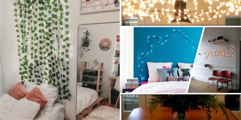 10 ideas to install your string light creatively fi