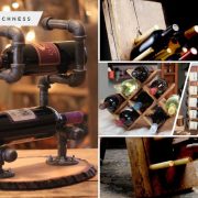 20 unique wine bottle rack ideas fi