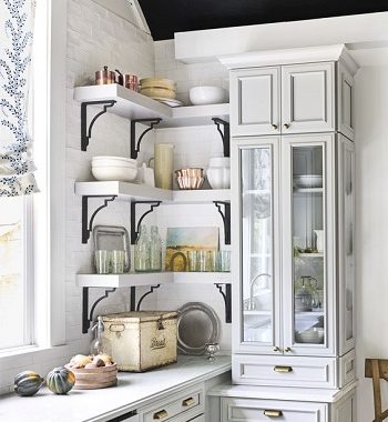15 Marvelous Ideas For Kitchen Floating Shelve in White Color That You Need To Try Immediately
