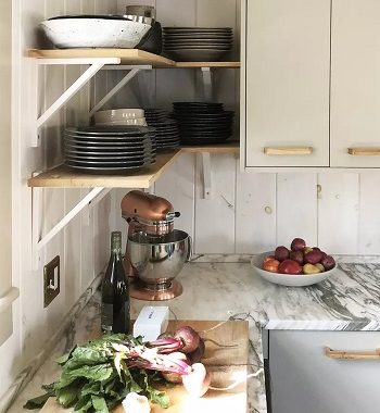 6 Unexpected And Inspiring Shelf Design For Your Minimalist Kitchen