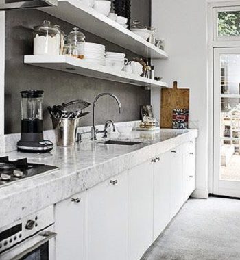 15 Marvelous Ideas For Kitchen Floating Shelve in White Color That You Need To Try Immediately