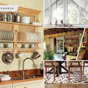 7 mind-blowing design rustic plate racks for your lovely kitchen 2