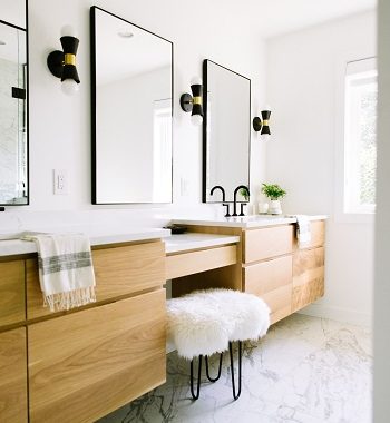 Simple Satisfying Bathroom Vanity Ideas For Minimalist Style.