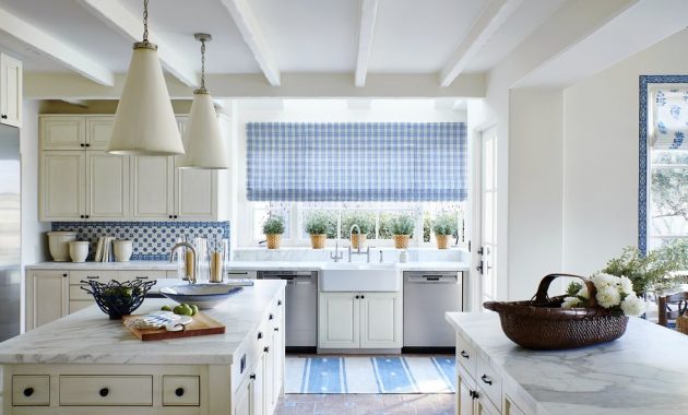Creamy white kitchen
