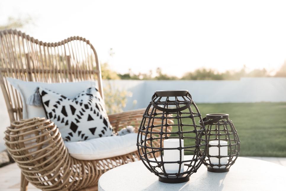 Decorative vintage lantern