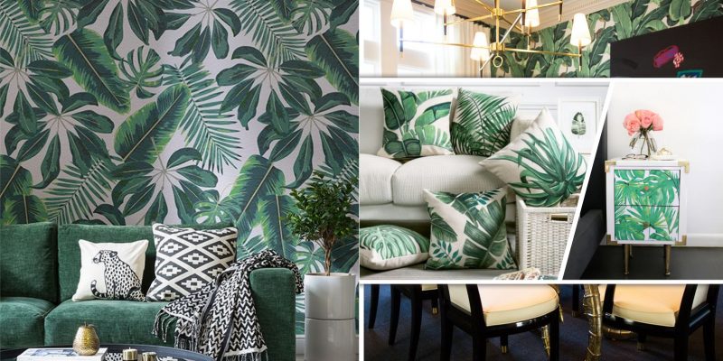Get the fresh tropical leaf project for your home decor 2