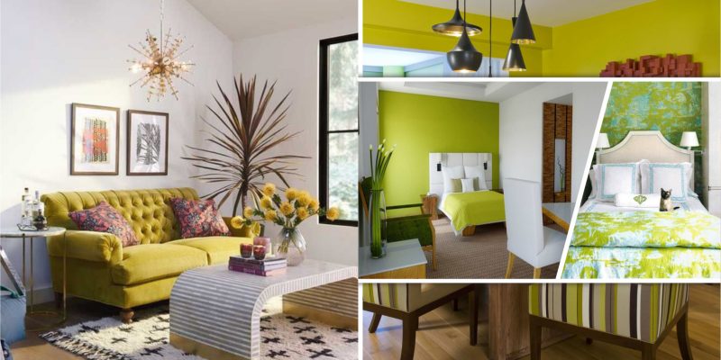 Give your home statement with chartreuse color fi