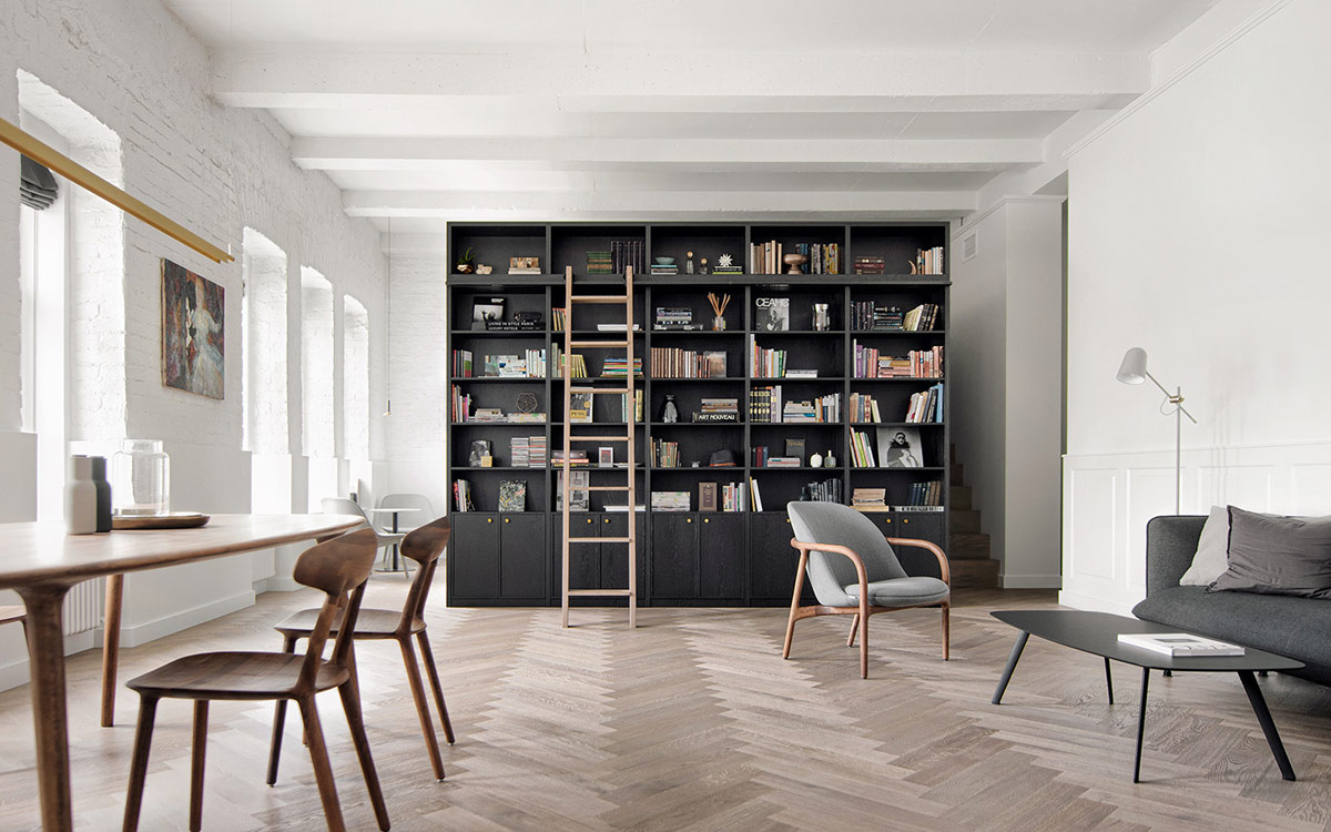 Gorgeous apartment with sleek interior that impressive for work-life balance 1