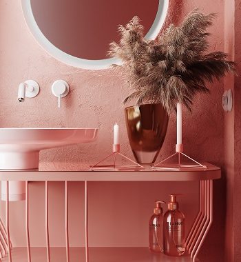 Lovable Pink Minimalist Bathroom Ideas As Your Best Intimate Space