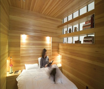Earthy Interior Decor Of Wooden Bedroom To Envy In Every Angel