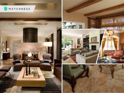 Perfectly blending living room ideas with earth-tone style 2