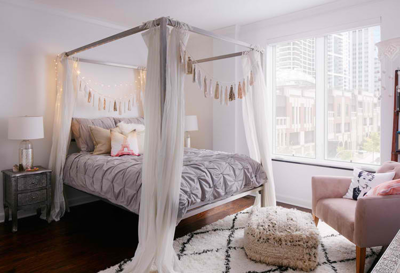 Princess-inspired bedroom