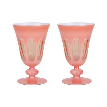 Captivating Colored Glassware To Make You Day Smiling