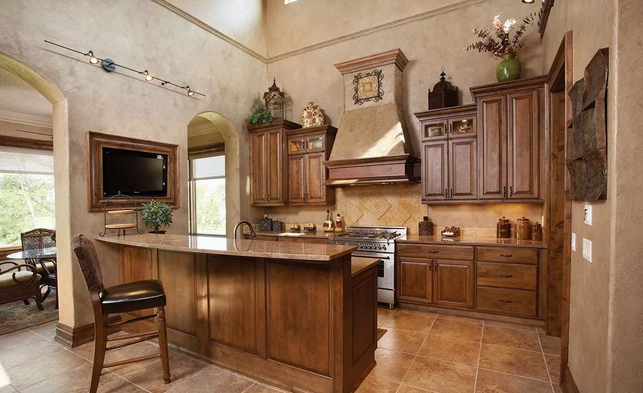 Southwestern spanish kitchen decor