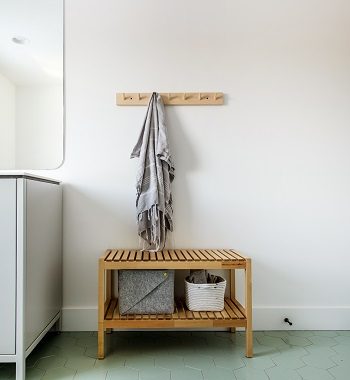 Keep Your Counters Clean With Minimalist Bathroom Storage