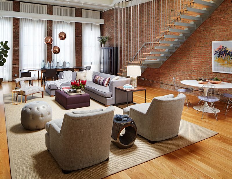 Stylish-living-room-of-an-urban-loft-in-chicago