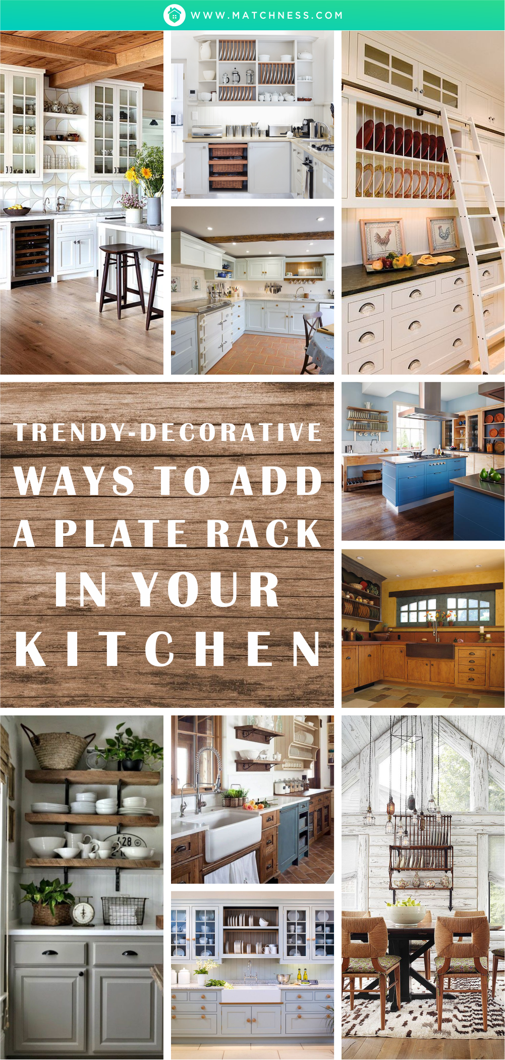 Trendy-decorative-ways-to-add-a-plate-rack-in-your-kitchen-1