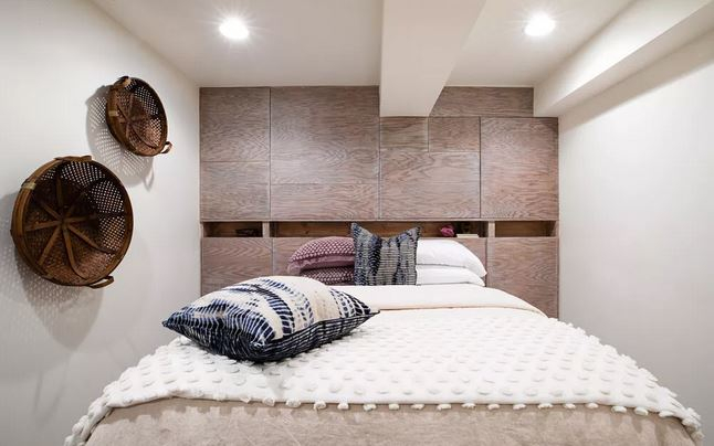 Wall headboard appearance