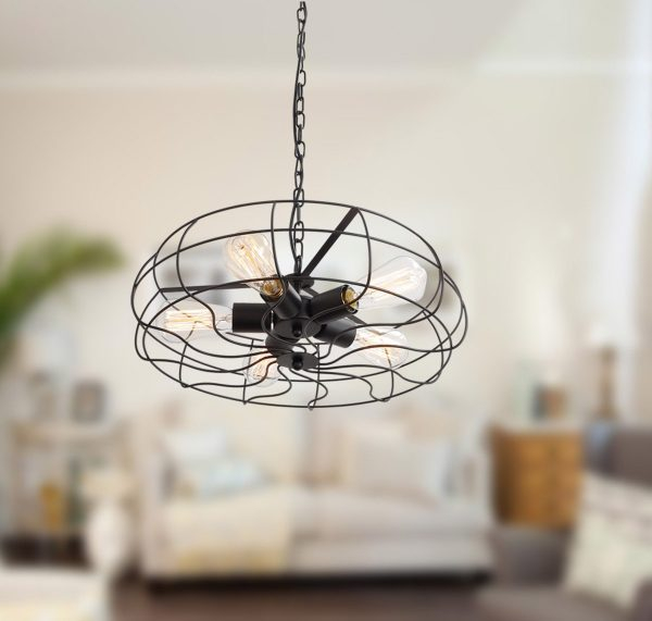 A fan-style design lighting fixtures