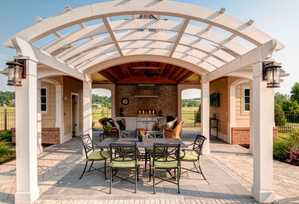Arched-pergola-design