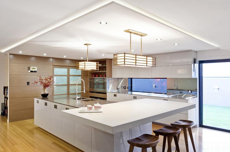 Contemporary-designed lights for kitchen
