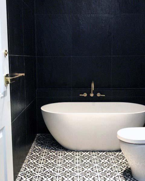 Designs-for-bathrooms-black-color