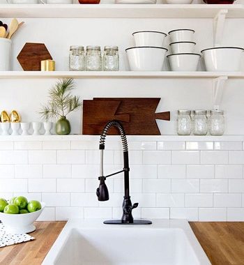 15 Marvelous Ideas For Kitchen Floating Shelve in White Color That You Need To Try Immediately