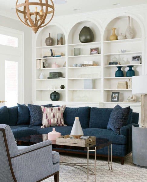Luxury-built-in-bookcase
