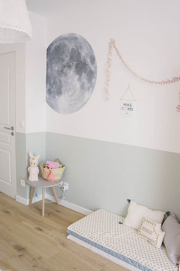 Wall-moon-childrens-room