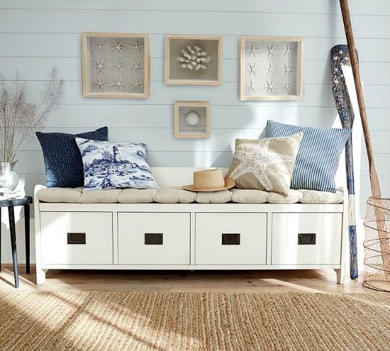 17-a-bench-with-storage-drawers-oars-sea-artworks-with-shells-corals-and-star-fish