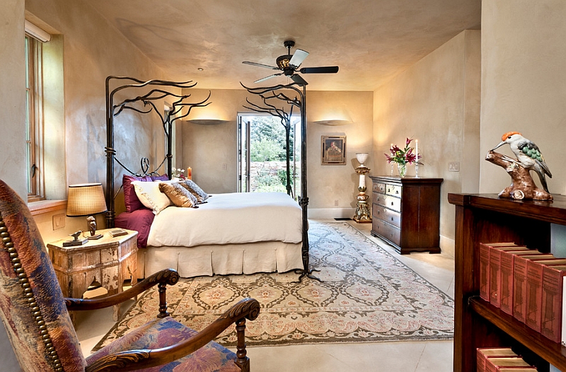 2-fabulous-bedroom-with-moroccan-plaster-walls-and-ceiling