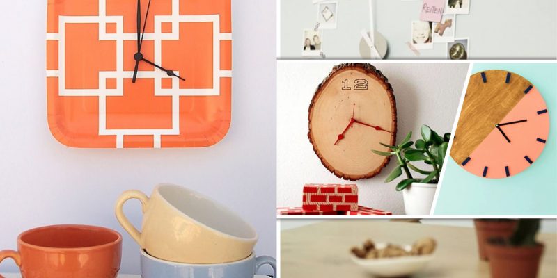 25 creative diy wall clock ideas you can make 5