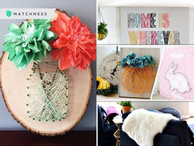 25 string art projects to beautify your home decoration2
