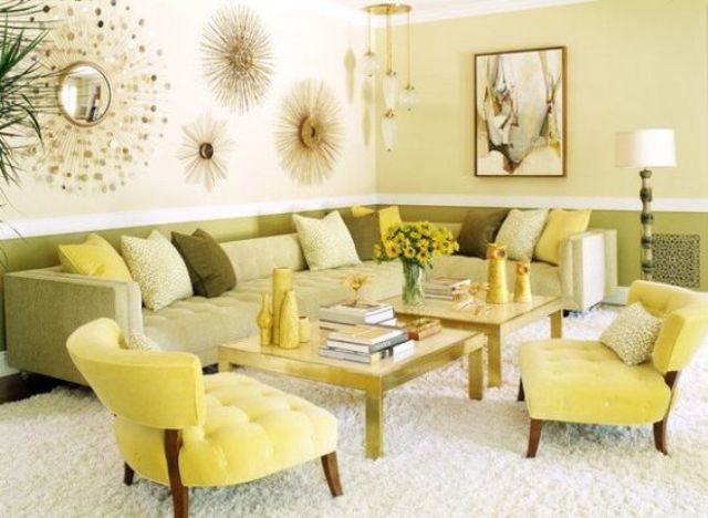 30-sunny-yellow-and-green-upholstery-light-yellow-walls-for-a-summer-inspired-living-room