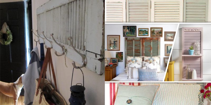 45 interesting shutter repurposing projects 2