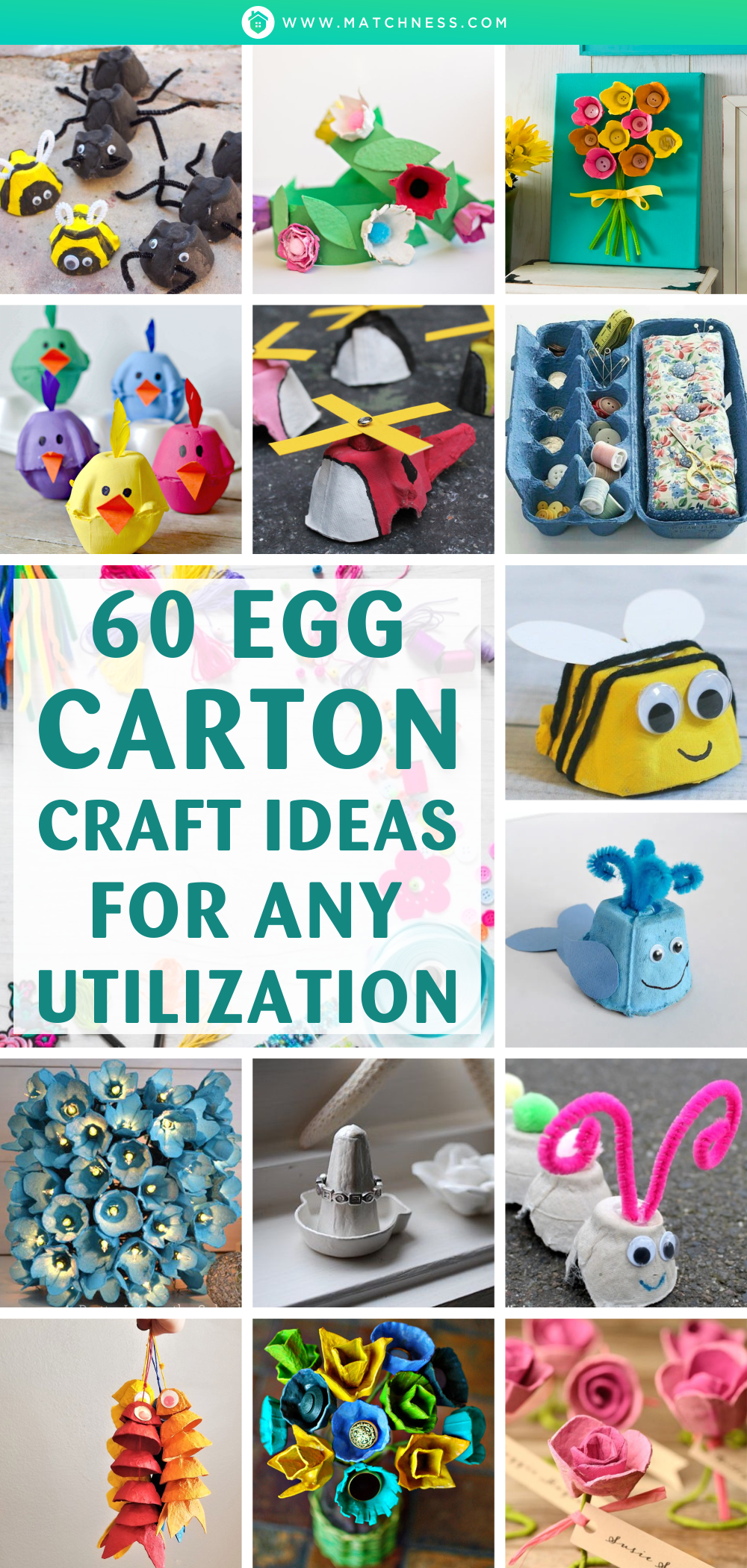 60-egg-carton-craft-ideas-for-any-utilization-1