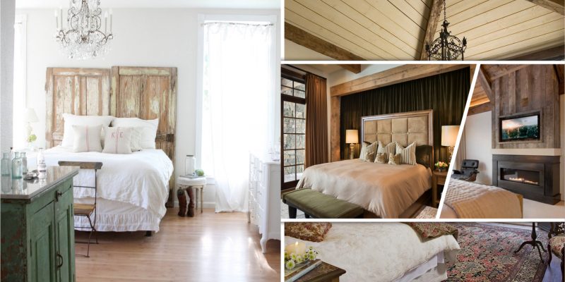Beautiful rustic contemporary bedroom ideas for a warm and homely sensation 2